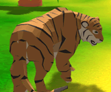Dominate a nature reserve area in this 3D action tiger sim!