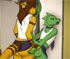 furry schoolgirl fucked from behind