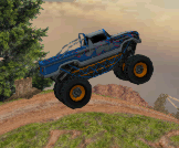 Survive crazy obstacle courses in this Multiplayer Monster Truck game.