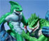 shark attacks from behind in this furry sex flash