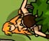Youre a hot blonde hunter who has to be quick to blow away some horny prey!
