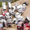 Parking lot after an earthquake humorous images