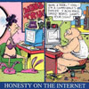 honesty on the internet