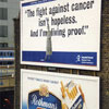 cigarettes vs. fight against cancer