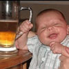 this kid will surely love beer