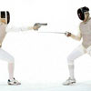 now it is time to prove his epee fencing skills