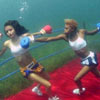 underwater boxing. Sounds cool enough?