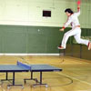 this is how they play ping pong in Japan
