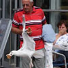 this bird seems to love ice cream