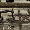 playing tic-tac-toe with excavator