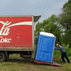 what is inside a truck delivering your favorite drink