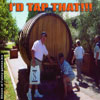 Amusing photos a huge wooden barrel