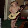 Cool funny pictures new pop star playing guitar