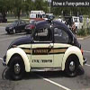 Funny car picture beetle car painted