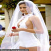 Funny wedding pictures hot brunette getting married
