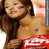 Funny sexy pics cute girl sports fan
