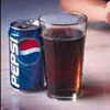 ice cubes want to enjoy Pepsi
