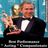 The winner for the best performance is mr president for acting compass