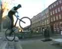 this guy can do miracles with his mountain bike