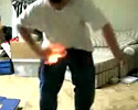 this kid should not play with fire