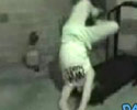 Treadmill Handstand