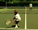 funny commercial video. Tennis legends son.
