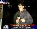 during Rita live coverage he is blown away