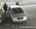 Guy Hit by Tire