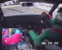 watch the foot work of this driver during test round