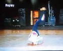 dancer tries flip over but smack face down on the floor