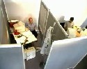 sneaky worker tries to increase his office space