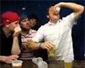 that crazy college dude drinks 6 beers in 10 seconds