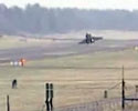 army pilot crashed his jet when tried to land