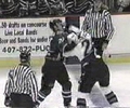 these guys are fighting machines. Hockey fights clip